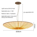 Japanese Wabi Sabi Cloth Pendant Light Bar Living Room B&B Bedroom Nordic Ceiling Chandelier Lighting Decor Lustre Hanging Lamps