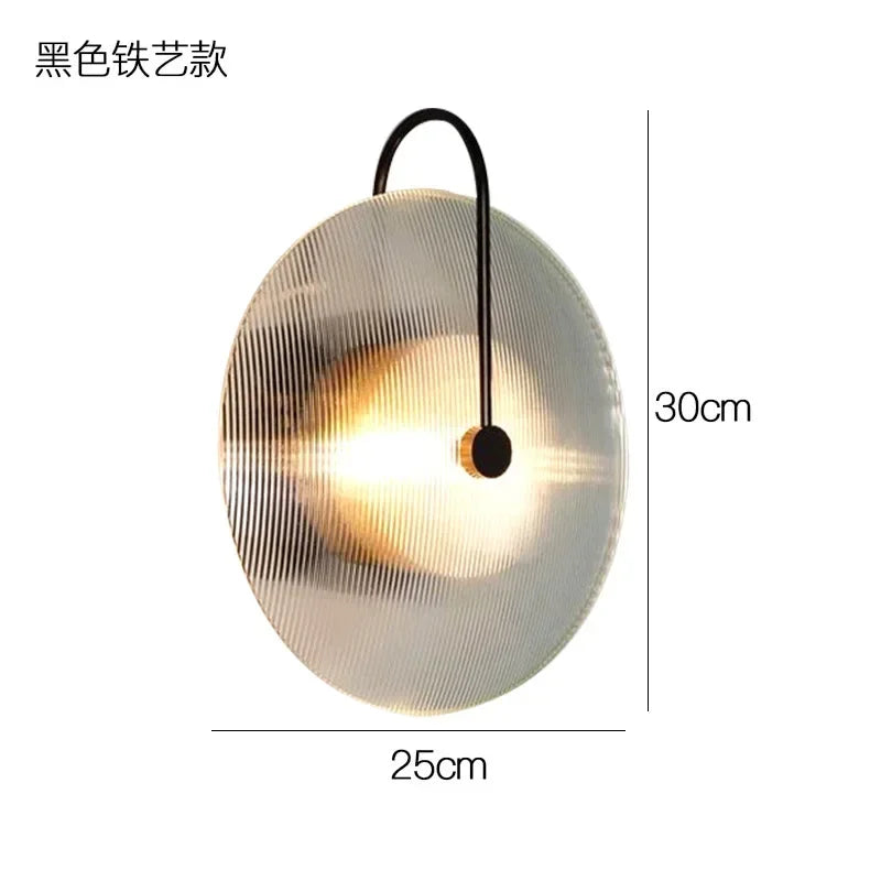 Modern Minimalist Wall Lamp Nordic Creative Design Decorative Light for Bedroom Bedside Corridor Living Room Indoor Home