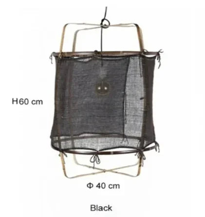 Ay illuminate Pendant Lamp Japanese Fabric Lantern Chandelier Wabi Sabi Style Living Dining Room Restaurant Hanging Lighting