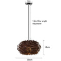 Chinese Japanese Chandelier Natural Bamboo Rattan Pendant Lights Shades Restaurant E27 Lighting Handmade Weaving Hanging Lamp