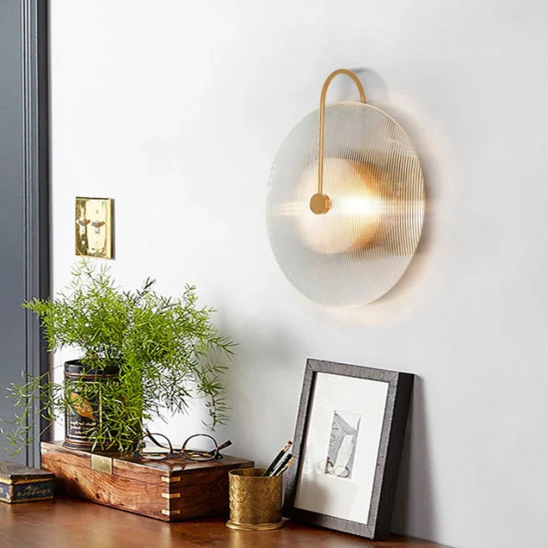 Modern Minimalist Wall Lamp Nordic Creative Design Decorative Light for Bedroom Bedside Corridor Living Room Indoor Home