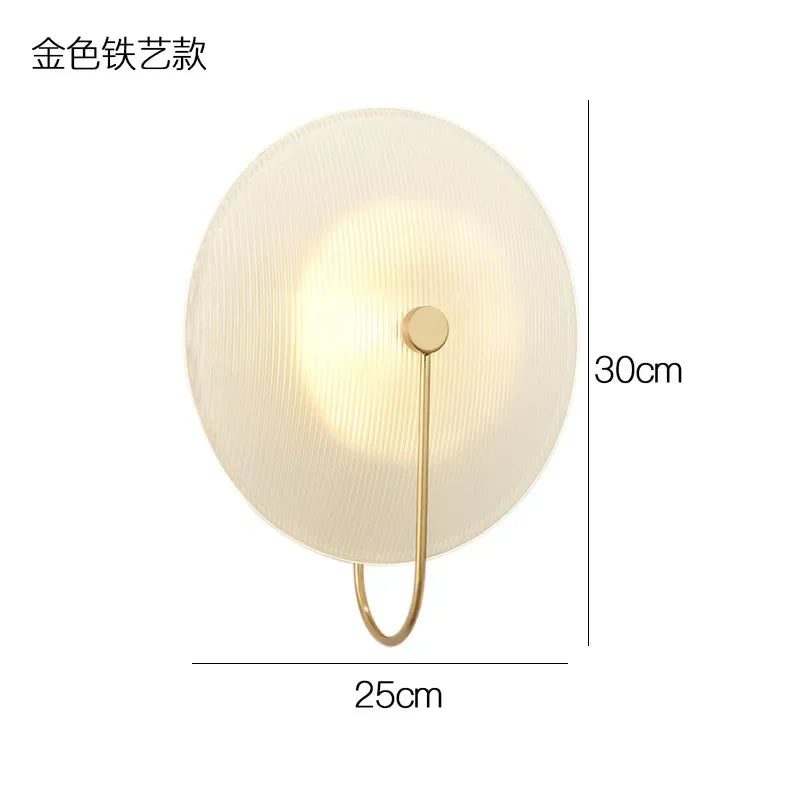 Modern Minimalist Wall Lamp Nordic Creative Design Decorative Light for Bedroom Bedside Corridor Living Room Indoor Home
