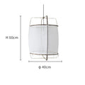 Ay illuminate Pendant Lamp Japanese Fabric Lantern Chandelier Wabi Sabi Style Living Dining Room Restaurant Hanging Lighting