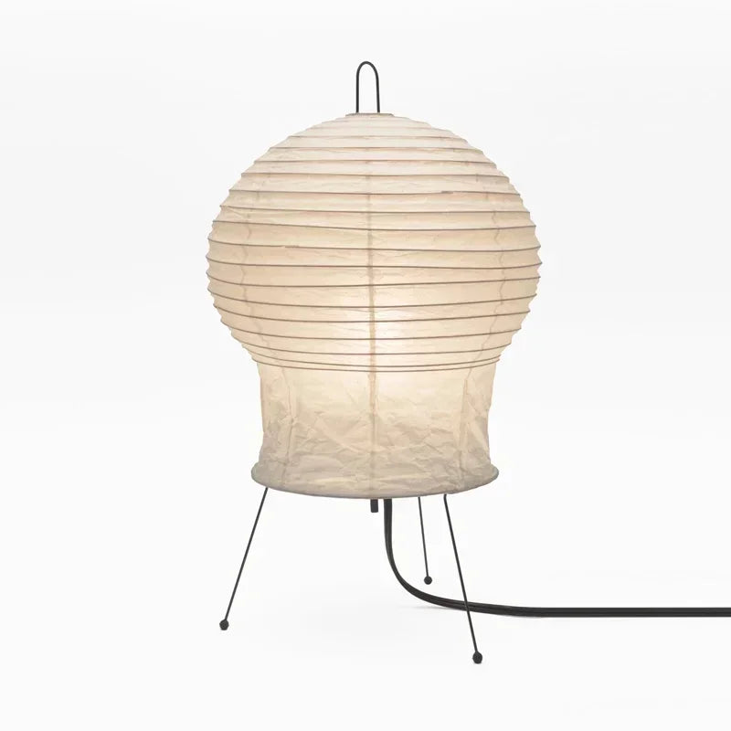 Japanese pendant lamp Designer Rice Paper Lights  noguchi lamp Living/Model Room Study Bar Cafe Coffee Salon bedside table lamp